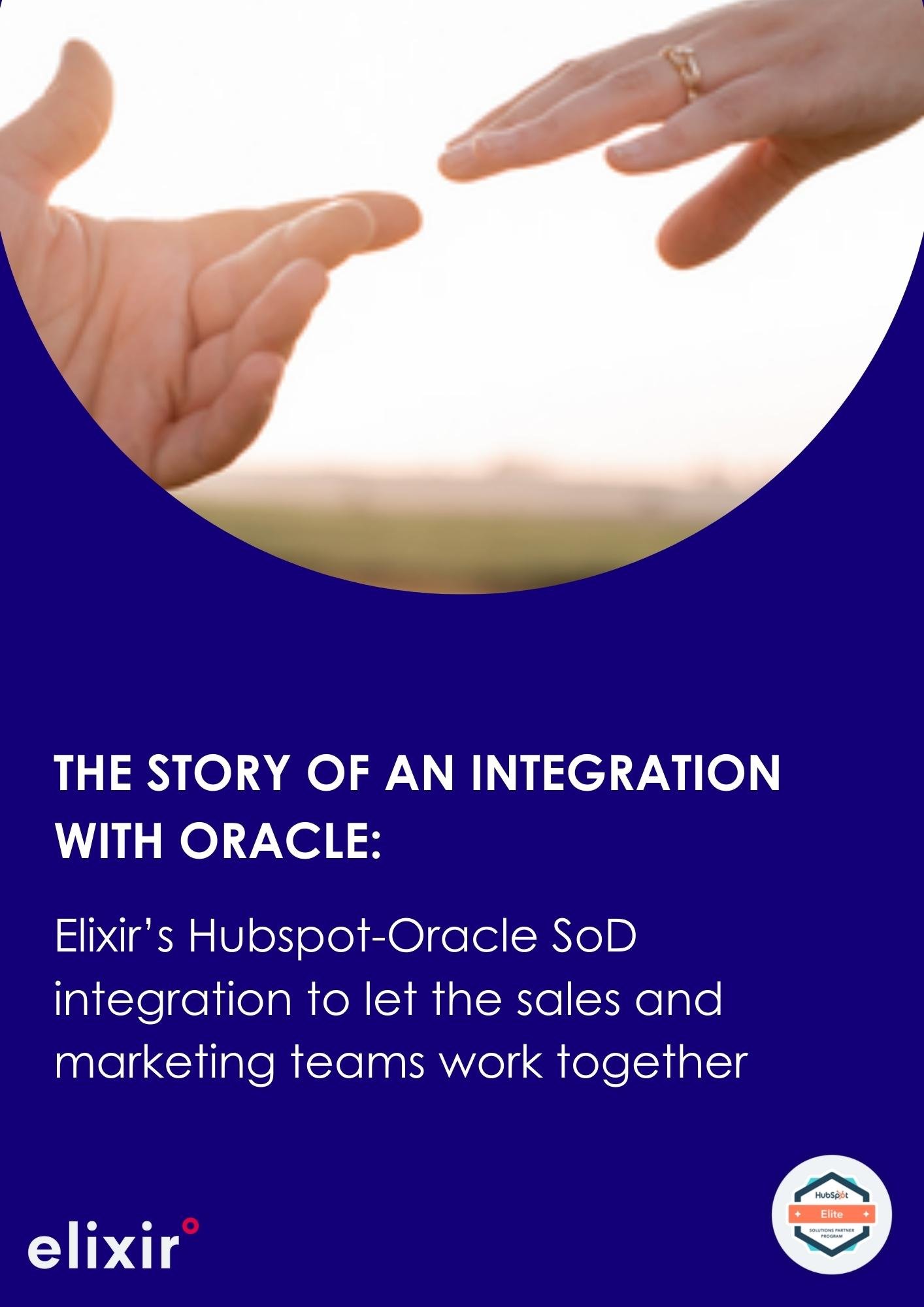 Elixir HubspotOracle SoD integration success story